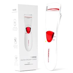 TOUCHBeauty Heated Eyelash Curler, Professional Eyelash Curler with Heating Silicone Curling Pad Curling Tool for Women Long Lasting Naturally Eyelashes TB-2016A-w