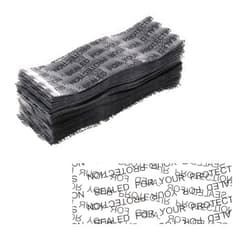 PATIKIL 66x25mm PVC Perforated Shrink Bands, 250Pcs 0.05 mm/2 Mil Thickened Heat Shrink Seal Wrap Fit for 1.25