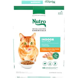 Nutro Core Dry Cat Food Nutro Wholesome Essentials Indoor Dry Cat Food, Chicken & Brown Rice Recipe, 14 lbs.