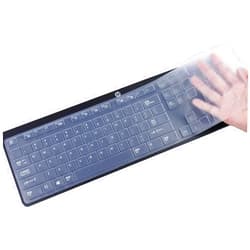 MUBUY-GOL Keyboard Cover for HP USB Slim Business Keyboard KU-1469 SK-2120 KB-1469 803181 & HP EliteOne 800 G4 All-in-One PC, HP Slim Keyboard Protector Skin-Clear