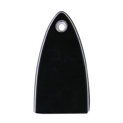 Lovermusic Black 3Ply Plastic HA-1003 Guitar Truss Rod Cover Plate Replacement for Electric Guitar