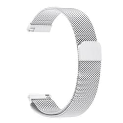 Mugust Stainless Steel Metal Watch Band for Men Women, Quick Release Watch Strap Adjustable Metal Mesh Solo Loop Bracelet Replacement Wristband 20mm 22mm
