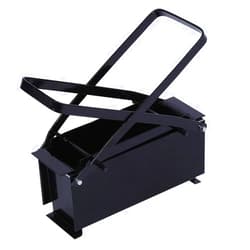 Ejoyous Paper Brick Maker, DIY Recycle Newspaper Briquette Maker Press Heavy Duty Iron Manual Waste Paper Log Maker for Heating Fire Stove Home Tool