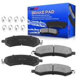 Geekstop Ceramic Brake Pads Front Set for 2011-2018 Ram 1500, 2007-2009 Chrysler Aspen, Dodge Durango, Dakota, Mitsubishi Raider