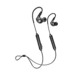 MEE audio M6 X6 Sweatproof Sports Bluetooth Wireless in-Ear Earphones with Headset and Earhooks for Running, Gym, and Workouts (Latest Version with aptX Low Latency)