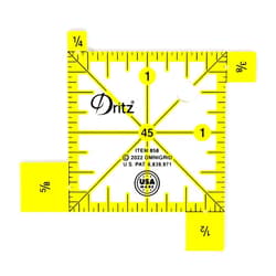 Dritz Seam Width Gauge Sewing Accessories, Clear