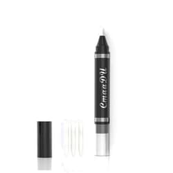 Easilydays Eye Makeup Remover Pen, Makeup Remover Eraser Stick Corrector Stick Lipstick Eyeliner Eraser for Instant Touch Up Correction, Mascara Smudges Correction,Travel-Friendly Makeup Removing Pen With 3 Replacement Heads
