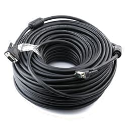 DTech 100 Feet VGA Cable Male to Male for Computer Monitor 1080p High Resolution (30 Meter, Black)