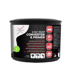 Xion Lab XIONLAB 2 in 1 Rust Converter & Metal Primer - Covers Up to 4X More - Industrial Grade Water Based UV Resistant Rust Reformer - No Top Coat Needed - Rust Inhibitor Works On Damp Surfaces (Pint)