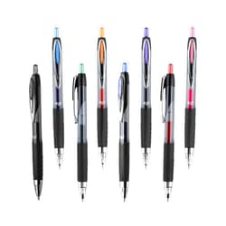 uni-ball 40110 Signo Gel 207 Roller Ball Retractable Gel Pen Assorted Ink Medium 8/Set