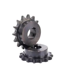 RYBOOL Steel Motor Drive Gear 04C Chain Gear Steel 20/24/25/30/36/40 Tooth 10-20mm Keyway Bore Industrial Sprocket Wheel Motor Chain Drive Sprocket (Size : 12.7mm Keyway5x2.3mm, Color : 20 Teeth)