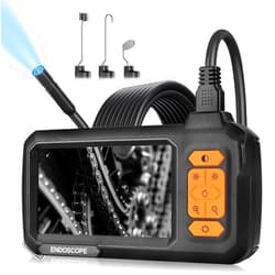 Bitjoy Inspection Camera Endoscope Borescope with Light: Bitjoy 1920P IPS 4.3