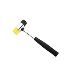 KENGAA Double-Sided Hammer Geological Hammer Multifunctional Rubber Hammer Household Hammer Tile Glue Percussion Hammer Plastic Elastic Floor Tile Rubber Hammer (Color : 30mm)