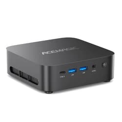 ACEMAGICIAN AMD Mini PC Ryzen 7430U, Mini Gaming PC 32GB DDR4 512GB SSD, Mini Computers Micro Desktop PC Support 4K Triple Display/WiFi6/BT5.2 for Gaming/Office/Home