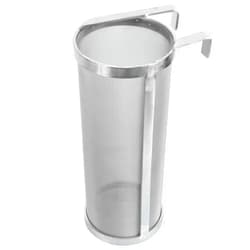 YaeBrew 4 X 10 Inch Hop Spider 300 Micron Mesh Stainless Steel Hop Filter Strainer Hopper for Home Brewing Beer Tea Kettle (4