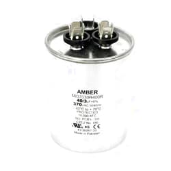 OEM Replm for Rheem 43-101665-07 -Rheem OEM Round Replacement Dual Run Capacitor 40 + 3 UF/MFD 370 Volt