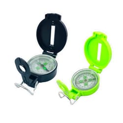 TurnOnSport Lensatic Compass Hiking Backpacking Compass | Orienteering Compass Camping Navigation - Boy Scout Compass for Kids | Professional Field Compass for Map Reading - Best TurnOnSport Survival Gifts