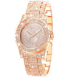 ManChDa Diamond Watch for Women Iced Out Watch Bling Rhinestone Watches