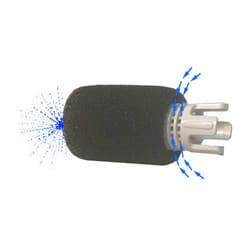 ATIE No Spray Pool Cleaner TailSweep PRO TSP10S with Hose Scrubber 9-100-3105 Compatible with Polaris 280, 3900 Sport, 380, 360, 180 Pool Cleaner Tail Sweep PRO TSP10S and CMP Flow Diffuser (1 Pack)