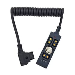 Chikoni D-tap Male to 3 Port Female Splitter Power Cable Hub Connector with USB and Indicator Light Suitable for Anton Bauer V-Mount ARRI RED Camera TILTA Steadicam IDX Battery, for D-Tap outputs