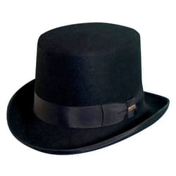 Scala Men's Wool Felt Topper Hat