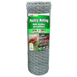 YARDGARD Chicken Wire 1 Inch Mesh 24 Inch X 150 Foot 20 Gauge Galvanized Steel Wire Fence Ideal for Crafting, Garden Protection, Bird Enclosures, Chicken Coops, Poultry Netting and Rabbit Fencing