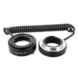 Meike Automatic AF Auto Focus Multifunctional E-Macro Extension Tube MK-C-UP Macro & Reverse Mount On Lens with 58mm 67mm 72mm 77mm Adapter Rings for Canon EF/EF-S Mount Lenses