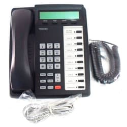 Toshiba DKT3010-SD 10 Button LCD Display Speakerphone – (Black) (Renewed)