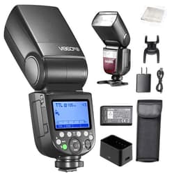 Godox V860III-S for Sony Camera Flash Speedlight Speedlite Light, 76Ws 2.4G TTL HSS 1/8000s, 2600mAh Battery, 480 Full-Power Flashes, 0.01-1.5s Recycle Time, 10 Levels LED Modeling Lamp Light for Sony