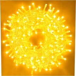 Gogsic 300 LED 115ft Fairy String Lights, Removable Plug 8 Modes with Memory Christmas Light Waterproof Outdoor Indoor Twinkle Lights for Bedroom Garden Tree Light Wedding Party Decor (Warm White)