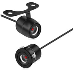 JawGrew 2 PCS Car Reverse Backup Camera, Wide Angle Design, Waterproof Automotive Reverse Rear View Camera, Universal HD Night Vision Automotive Camera Replacement for Car Truck SUV (Black)