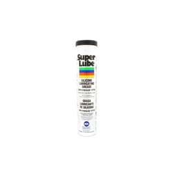 Super Lube 92150 Silicone Lubricating Grease with PTFE, 14.1 oz Cartridge, Translucent White, Onе Paсk