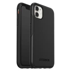 OtterBox iPhone 11 (Non-Retail/Ships in Polybag) Symmetry Series Case - Non-Retail/Ships in Polybag - Black, Ultra-Sleek, Wireless Charging Compatible, Raised Edges Protect Camera & Screen