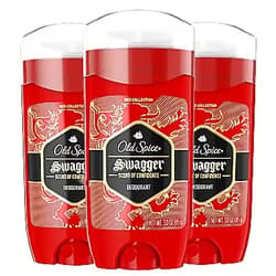 Old Spice Aluminum Free Deodorant for Men Red Zone Collection, Swagger, Lime & Cedarwood Scent, 3 Oz (Pack of 3) 3 Ounce (Pack of 3) Swagger - Deodorant (3 Pack)