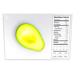 Greater Goods Nutrition Scale by Greater Goods, Food Grade Glass, Calorie Counting Scale, Meal Prep Scale, and Weight Loss Scale, Silver
