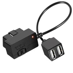 Generic 010-12530-23 Constant Vehicle Power Cable Compatible with Garmin Dash Cam 46, 47, 56, 57, 66W, 67W, Live, Mini, Mini 2, and Tandem, Fits Vehicle's OBD-II Port