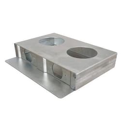 NATIKON Double Hole Gate Lockbox Weldable Steel 6.75