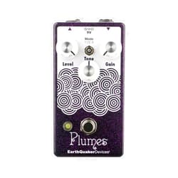 EarthQuaker Devices Plumes Small Signal Shredder, Purple Sparkle (Gear Hero Exclusive)