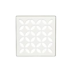 Schluter Kerdi-Drain Grate Kit with Integrated Slope Bonding Flange - Ideal for Bathroom or Wet Rooms - 4