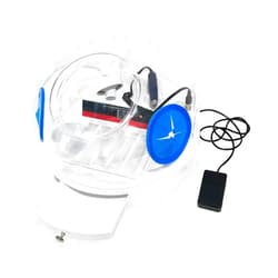 YOUYA DENTAL Dental Dust Collector with Electric Grinder, YOUYA DENTAL Dental Model Polishing Dust Suction Extractor Dental Lab Vacuum Cleaner with Fan and LED Dual Function for Grinding Polishing Without Powder
