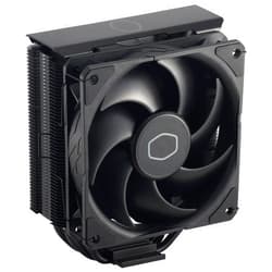 Cooler Master Hyper 212 Black CPU Air Cooler - Aluminium Finish, 4 Compact Continuous Direct Contact Heat Pipes, SickleFlow 120 Edge Fan, LGA1700 & AM5 Brackets - Black