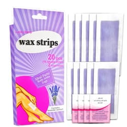 CACRTY Wax Strips for Hair Removal Facial Hair Removal for Women Ready to Use Waxing Kit for Body Arms Legs Chest Back Gentle and Effective Waxing Strips for Smooth Skin Ideal for Quick Hair Removal
