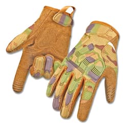 ECHOSAMEN Work Gloves, Touchscreen Work Gloves Men, Nylon Glove, Grip Tools Gloves Suitable For Multi-Purpose, Wear-Resistant and Durable Technology Sense Winter Safety Gloves for Men (Camouflage XL)