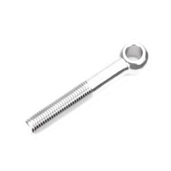 MroMax M20 x 130mm Machinery Shoulder Swing Lifting Eye Bolt 304 Stainless Steel Metric Thread for Valve Industry, Folding Bicycles and Pressure Pipelines 1pcs