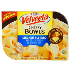Velveeta Cheesy Bowls Singles Chicken Alfredo (9 ox Box)