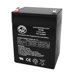 AJC Battery Compatible with Maruson Technology Power Personal POP-400 12V 4.5Ah UPS Battery