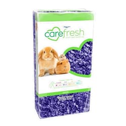 carefresh Dust-Free Purple Natural Paper Small Pet Bedding with Odor Control, 10L
