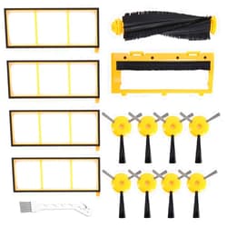 Colorfullife Replacement Parts for Shark Ion Robot RV700, RV720, RV750, RV750C, RV755, NOT Fit RV700N, RV750N, Replacement Part RVFFK700 and RVSBK700