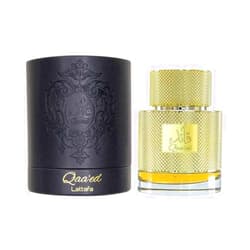 Lattafa Perfumes Qaa'ed for Unisex Eau de Parfum Spray, 3.4 Ounce