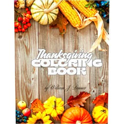 By William J Donner (Author) Thanksgiving Coloring Book: by William J. Donner